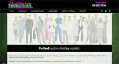 Desktop Screenshot of prestigepromotions.com.au